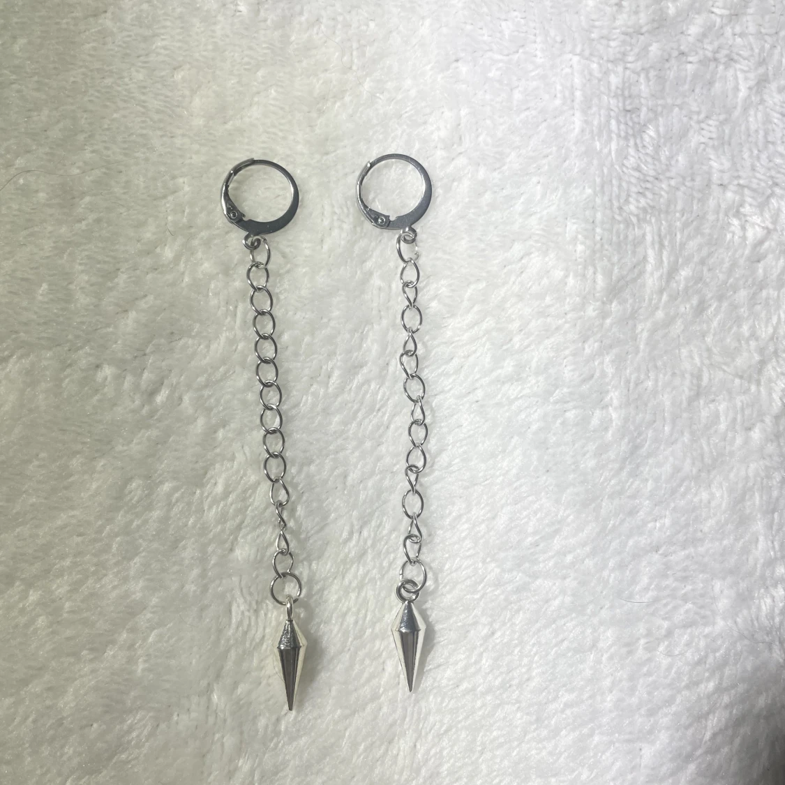 Chain stud earrings - 90