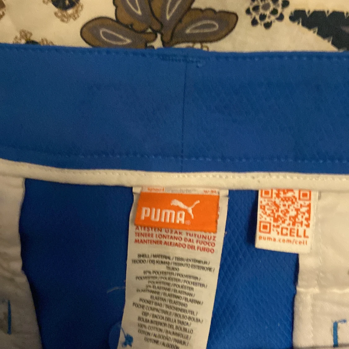 Blå Puma Shorts  - 91