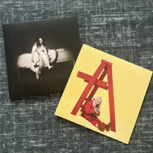 2 st billie eilish vinyler - don’t smile at me & when we all fall asleep, where do we go? Säljes separat eller tillsammans, 270kr styck! (Nypris 339kr)