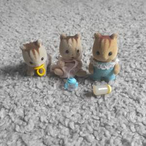 Sylvanian families ekorre trillingar. Helt nya. Nypris 300 kr