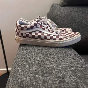 Red white checked vans. Size EU 41