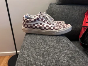 Red/White checked vans  - Red white checked vans. Size EU 41