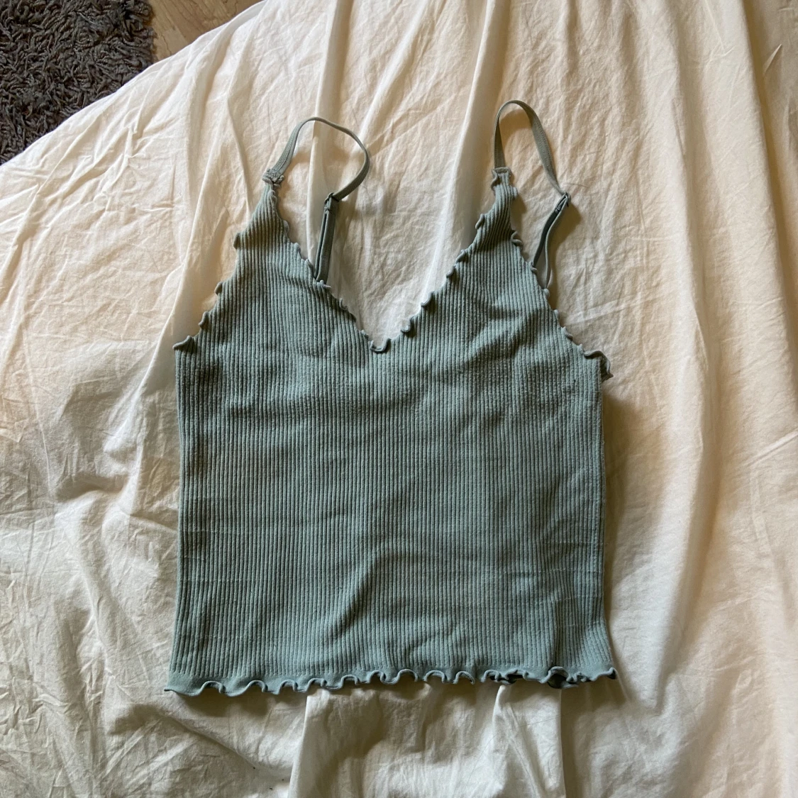 Ljusgrönt linne - 90