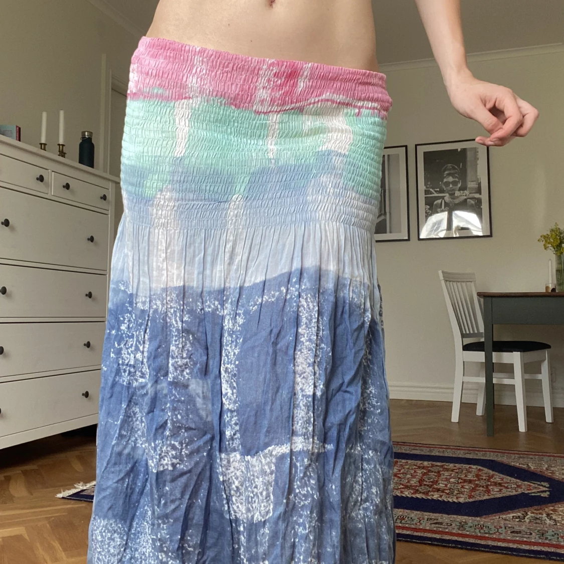 Tiedye kjol/klänning - 90