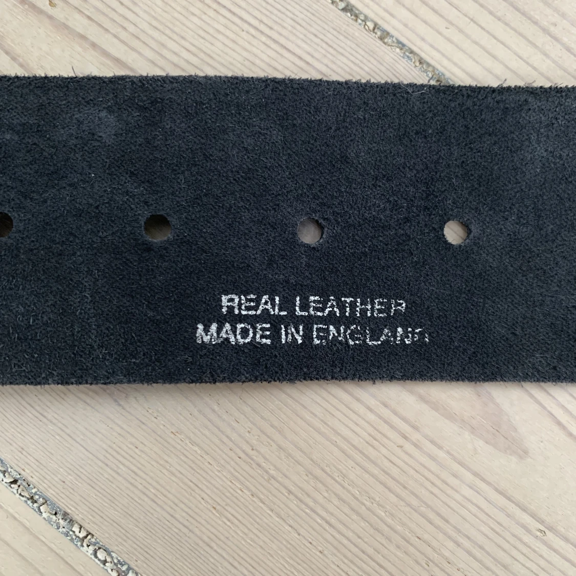 Svart Nit bälte - 91