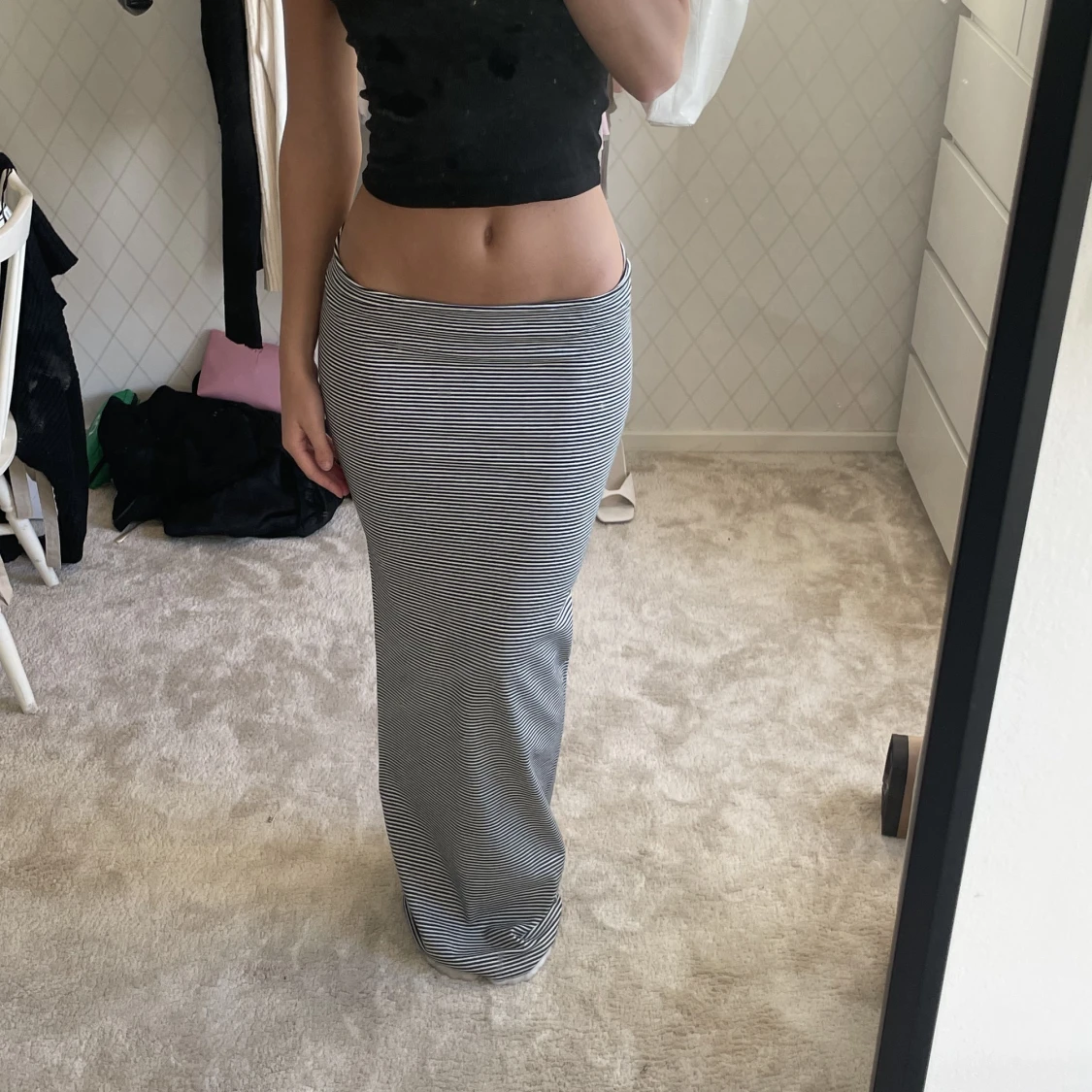 Egen sydd maxi kjol 🤍