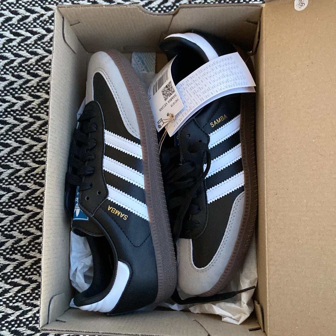 Samba vegan svarta 38