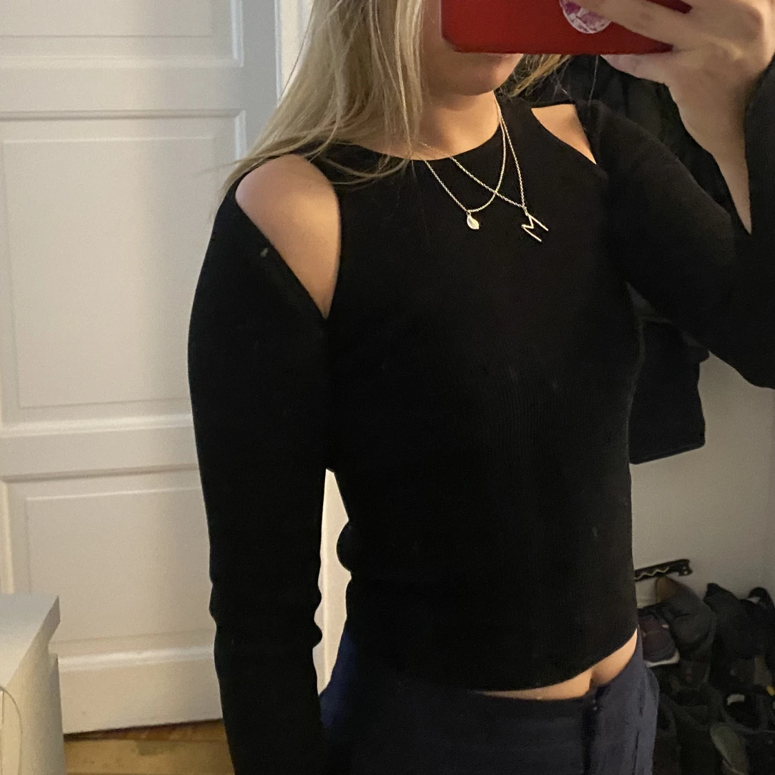 Zara tröja med cutout  - 90