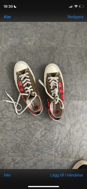 Comes de garcon play converse skor  - Nästan helt nya bara använda 2-3 gånger 