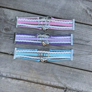 Armband  - Konståkning inspirerande armband✨ Blå-11st Rosa-2st Lila-2st