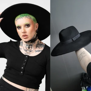 Witch Brim hatt - Endast testat, aldrig haft på mig den en längre stund