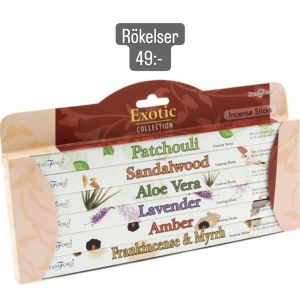 Rökelser  - 49:-/frp plus porto 