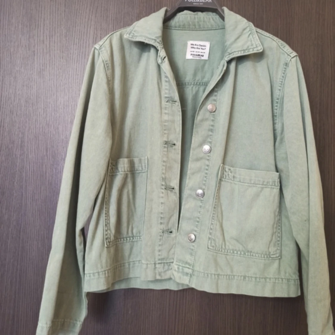 GRÖN JEANSJACKA  - 90