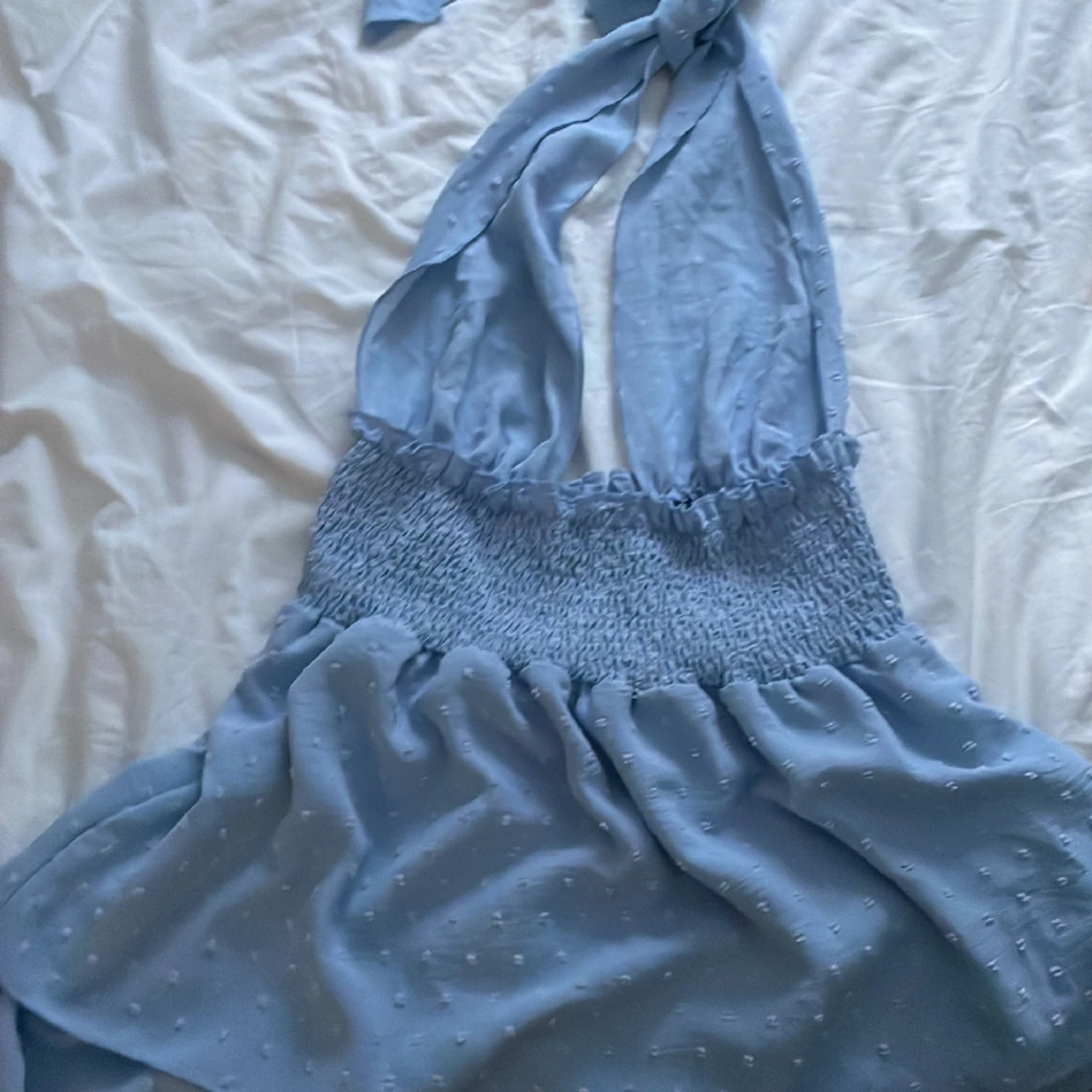 Blå klänning  - 90