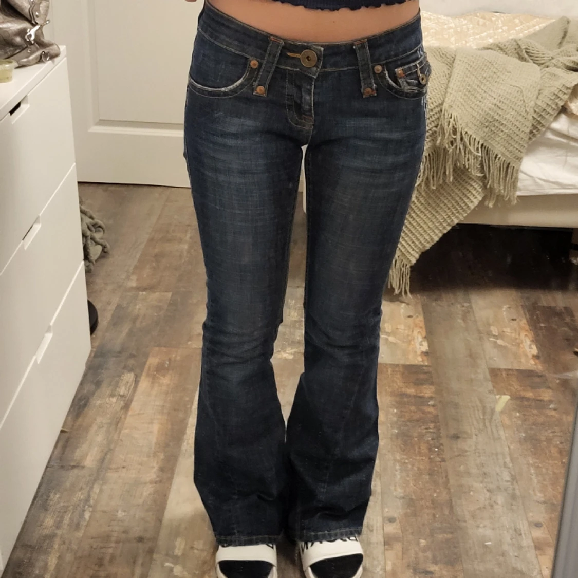 Vintage jeans fickor - 90