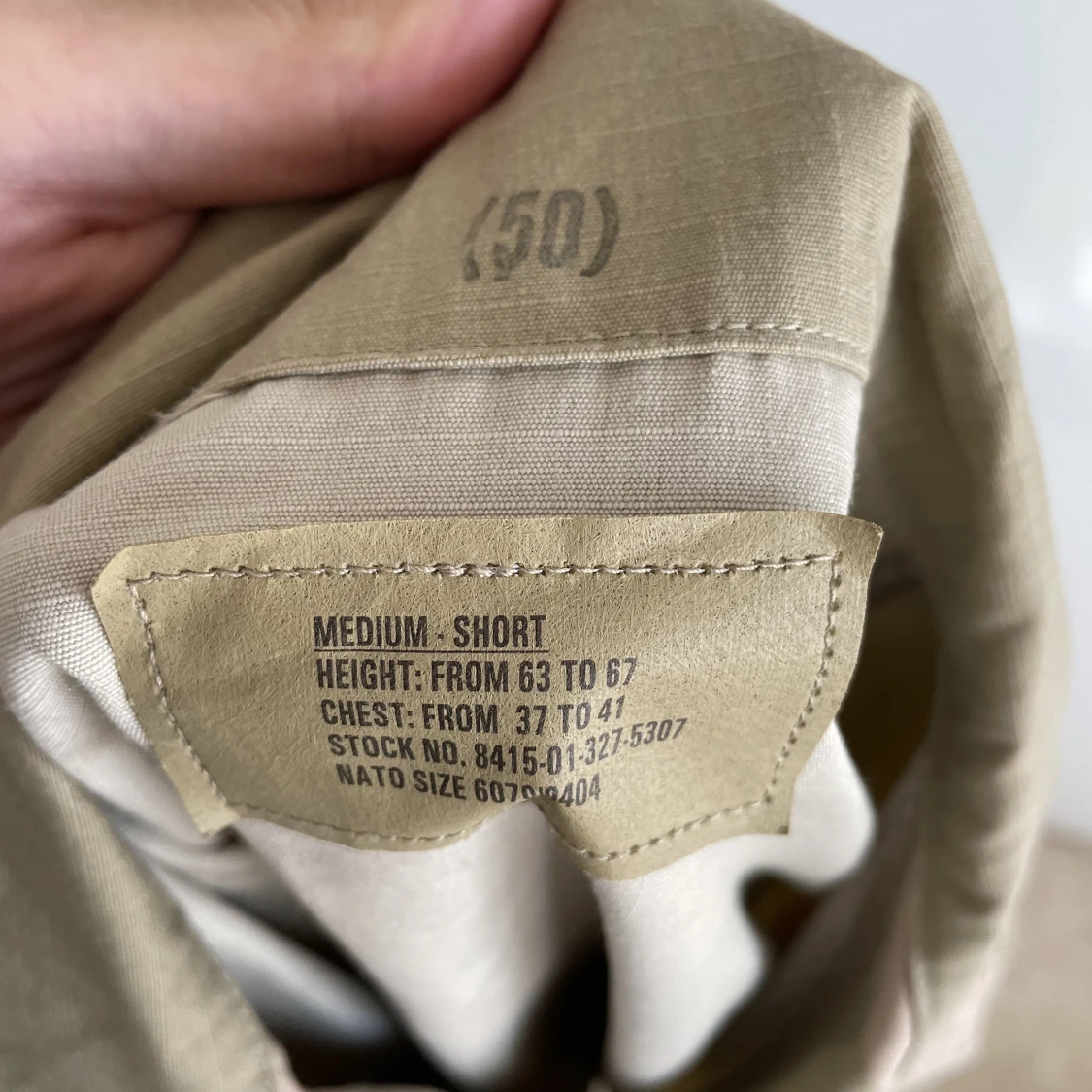 Äkta (Nato märkt) Amerikansk Desert Camouflage jacka - 91