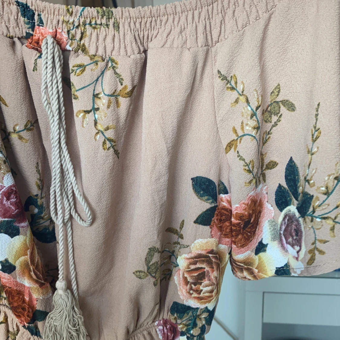 Beige/rosa jumpsuit - 90