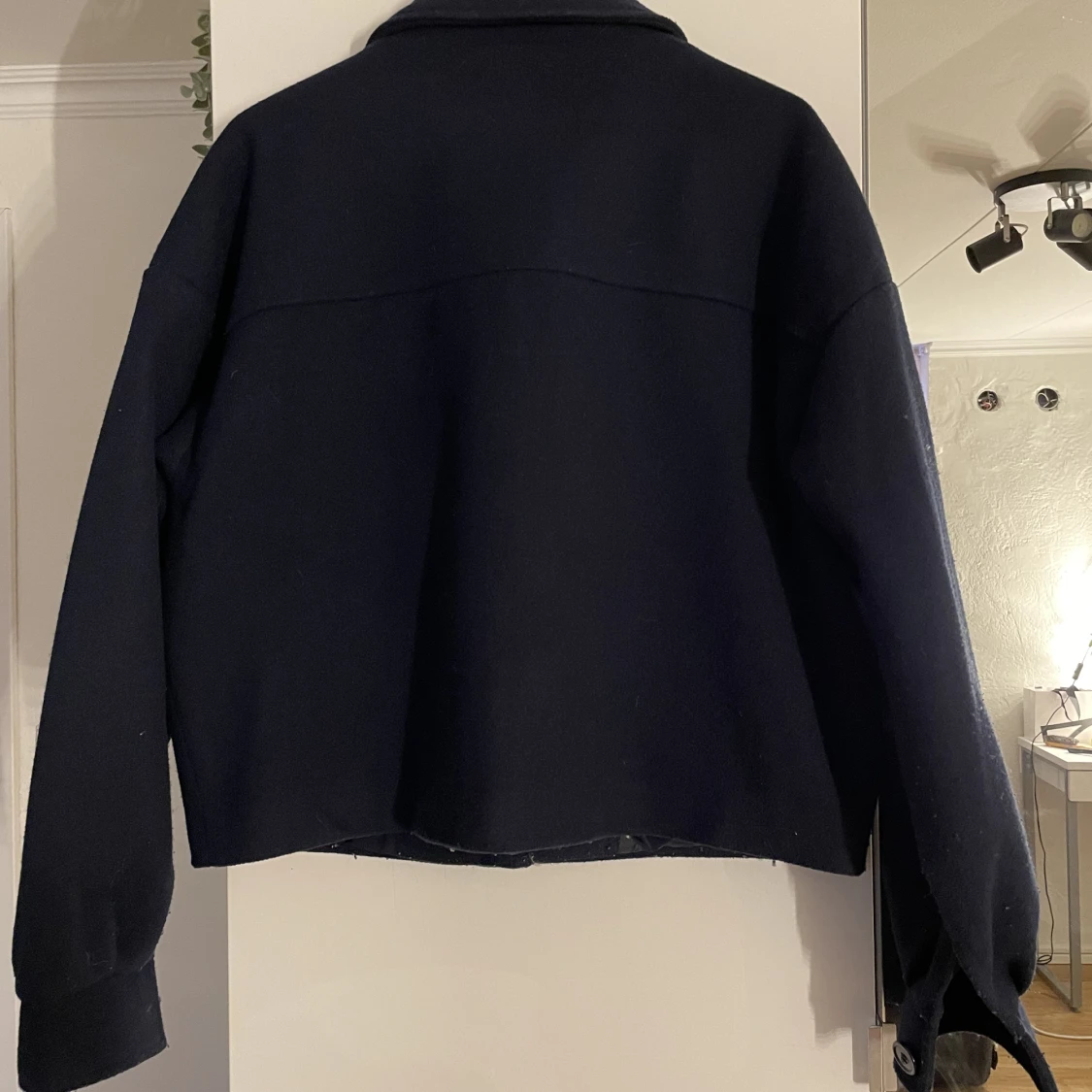 Marinblå kappa - 91