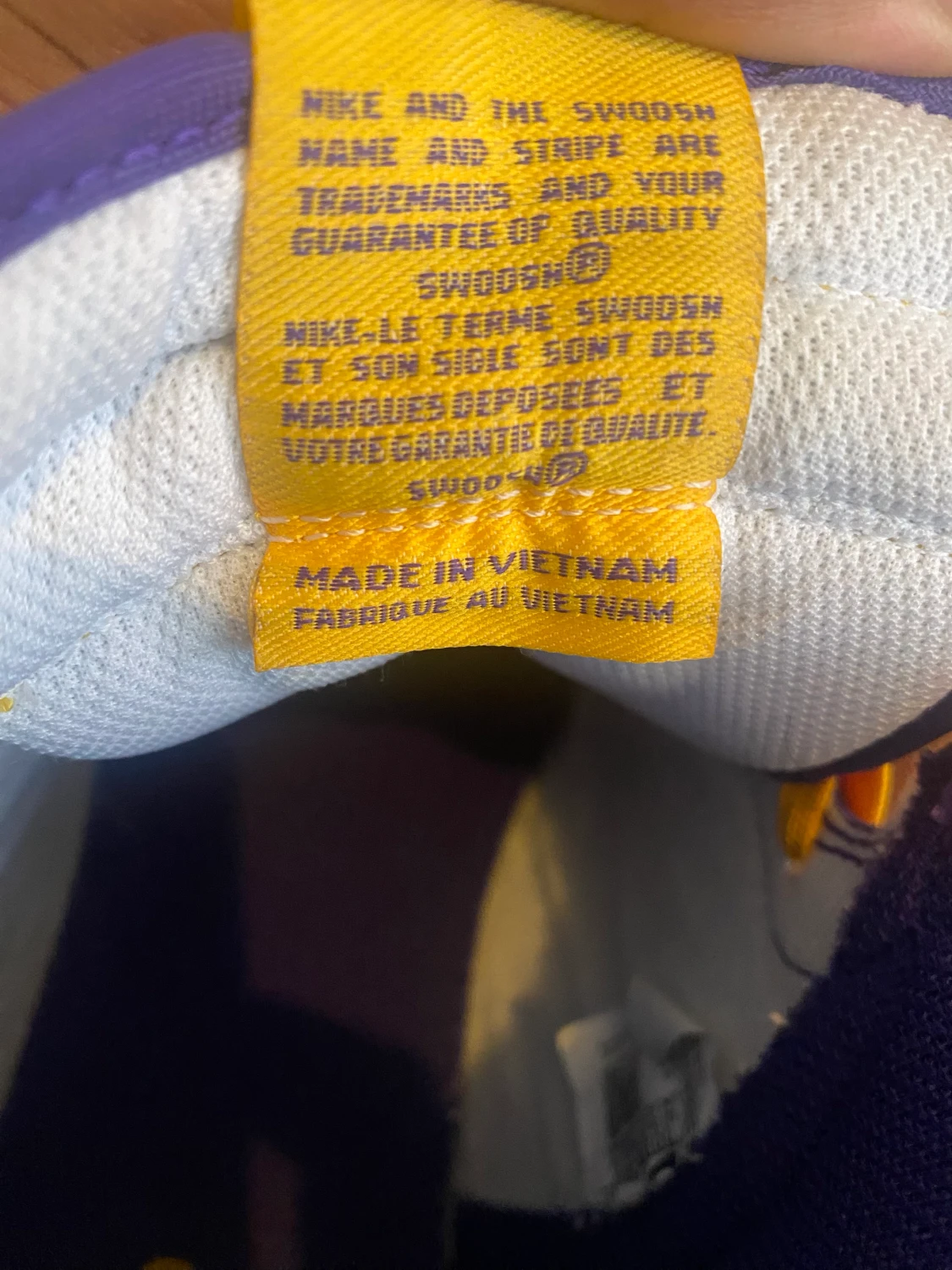 Nike Dunk High ’Lakers’ - 90