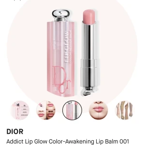 Dior läppstift  - Säljer detta nästan helt oanvända läppstiftet har testats och ser helt oanvänd ut, den är i färgen 001 pink. Det är väldigt mjukt läppstift och bra för läpparna. Hör av er vid frågor💕