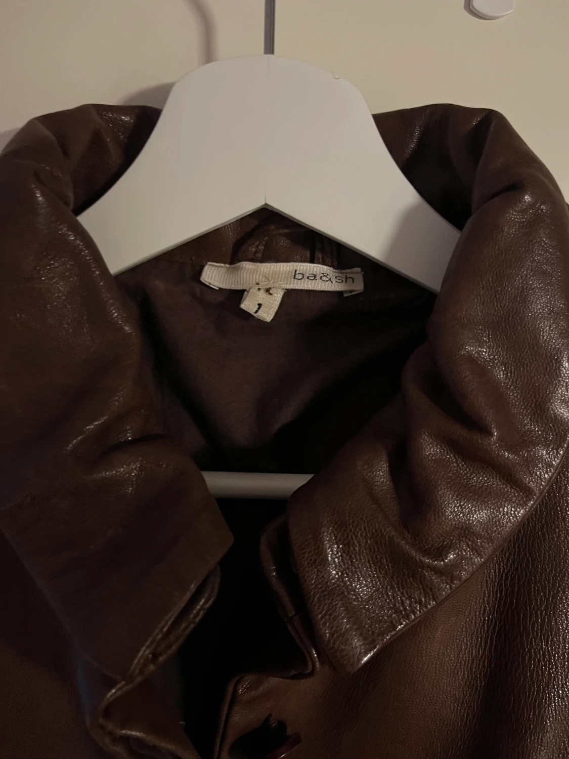 Ba&sh läderjacka 🤎 - 90