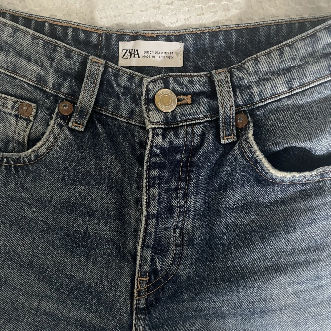 Lågmidjade raka jeans - 91