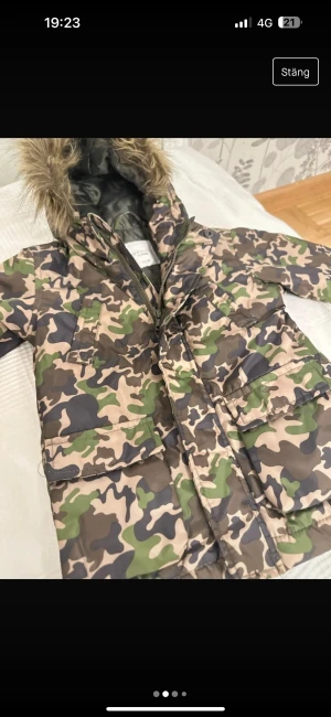 Baby jacket - Vinterjacka militär