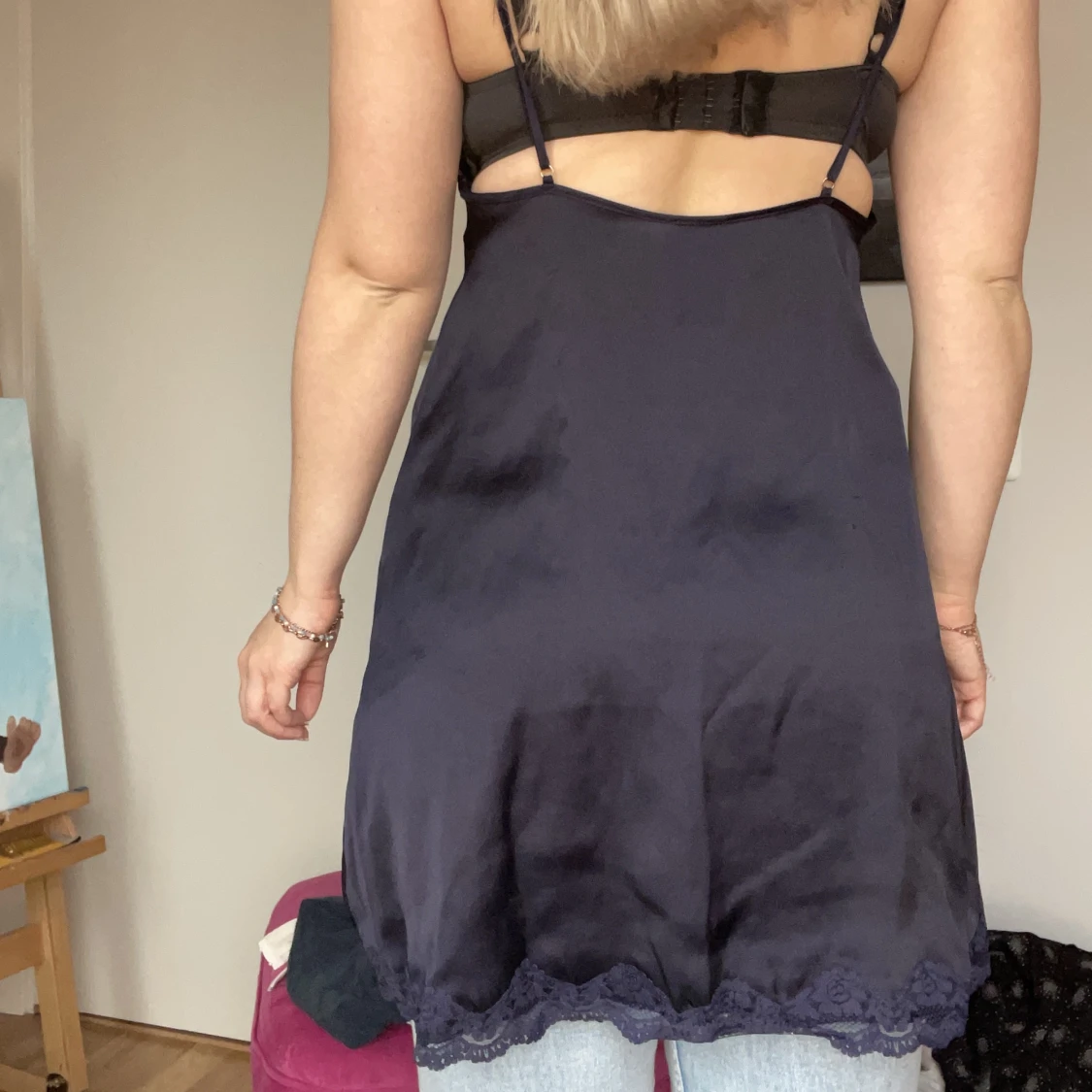 Fint nattlinne i satin💖 - 90