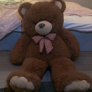 Brunbjörn som behöver ett nytt hem - Han har tyvärr ett öga och är ungefär 3år gammal, han behöver ett nytt hem!(ocv öga)⭐️🐻