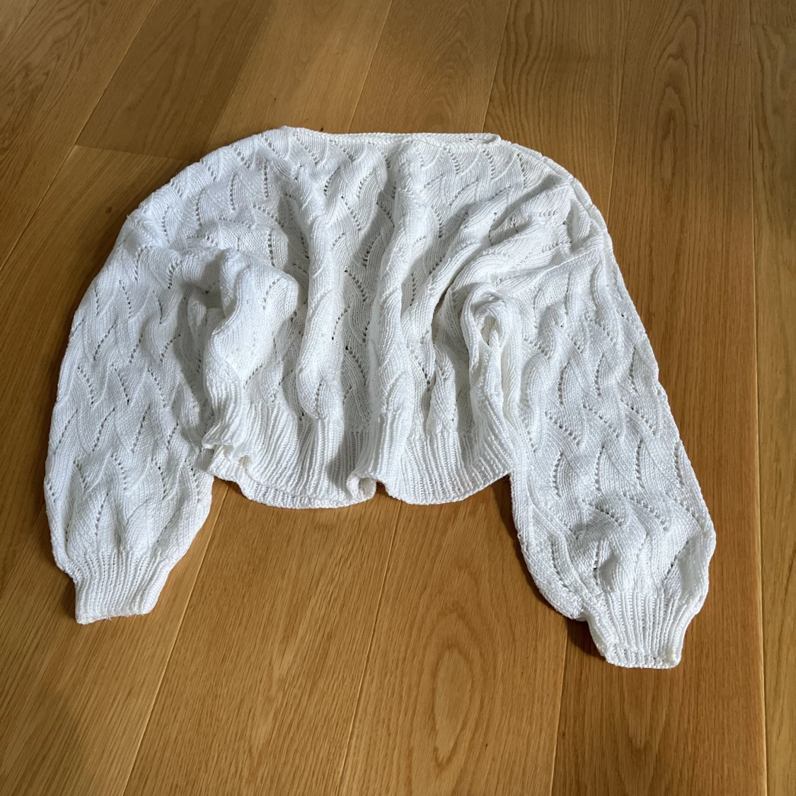 Söt stickad tröja - 91