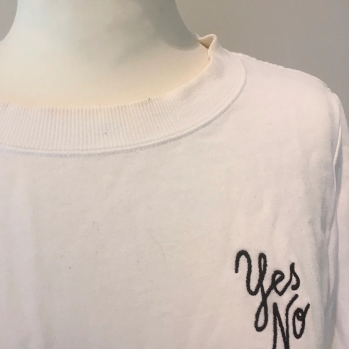 Sweatshirt med detalj - 90