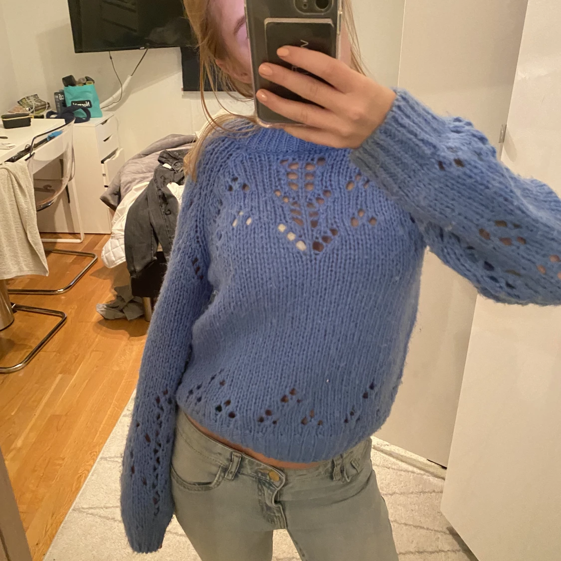 Stickad tröja - 90