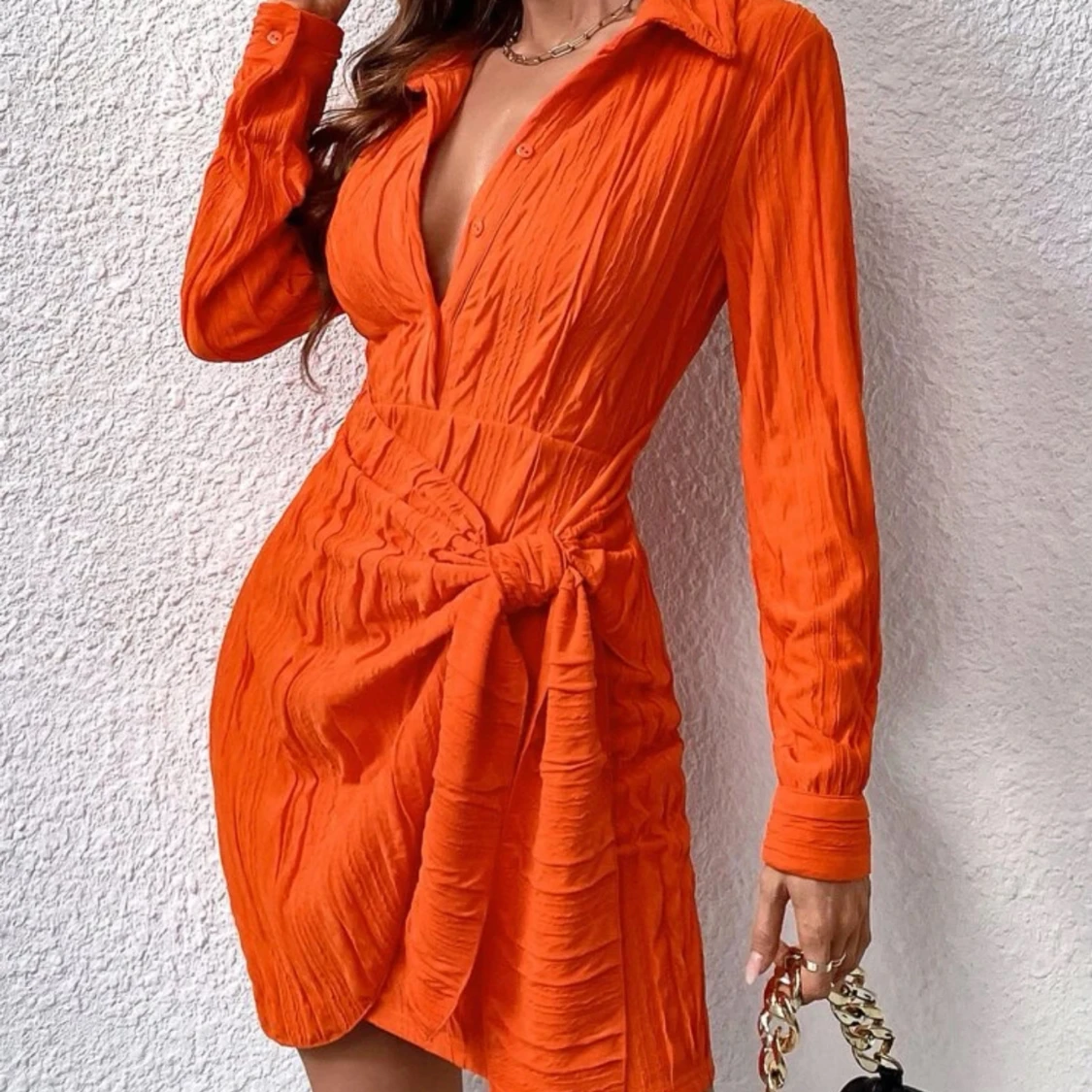 Klänning Orange  - 91