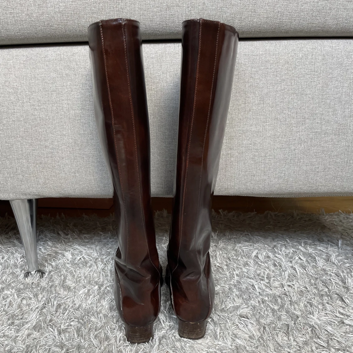 Vintage italienska stövlar i äkta läder! - 91