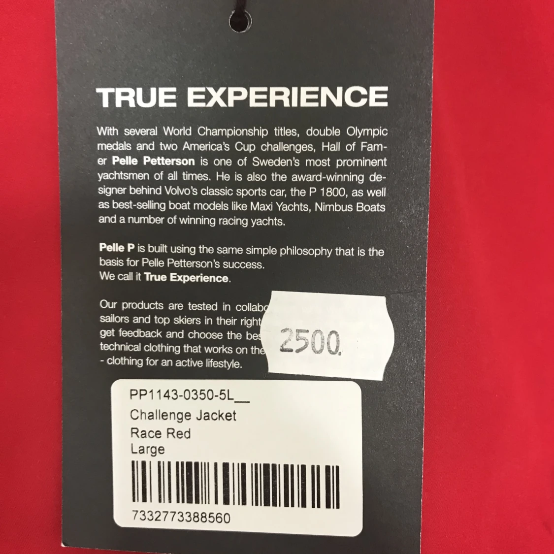 Pelle P jacka i Large ! 2500kr ny med prislapp men säljer den för 1000kr - 91