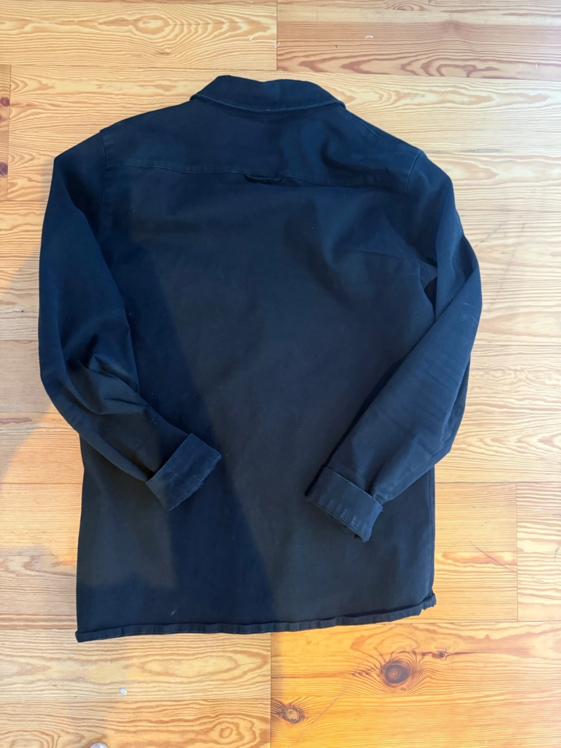 Svart overshirt - 2