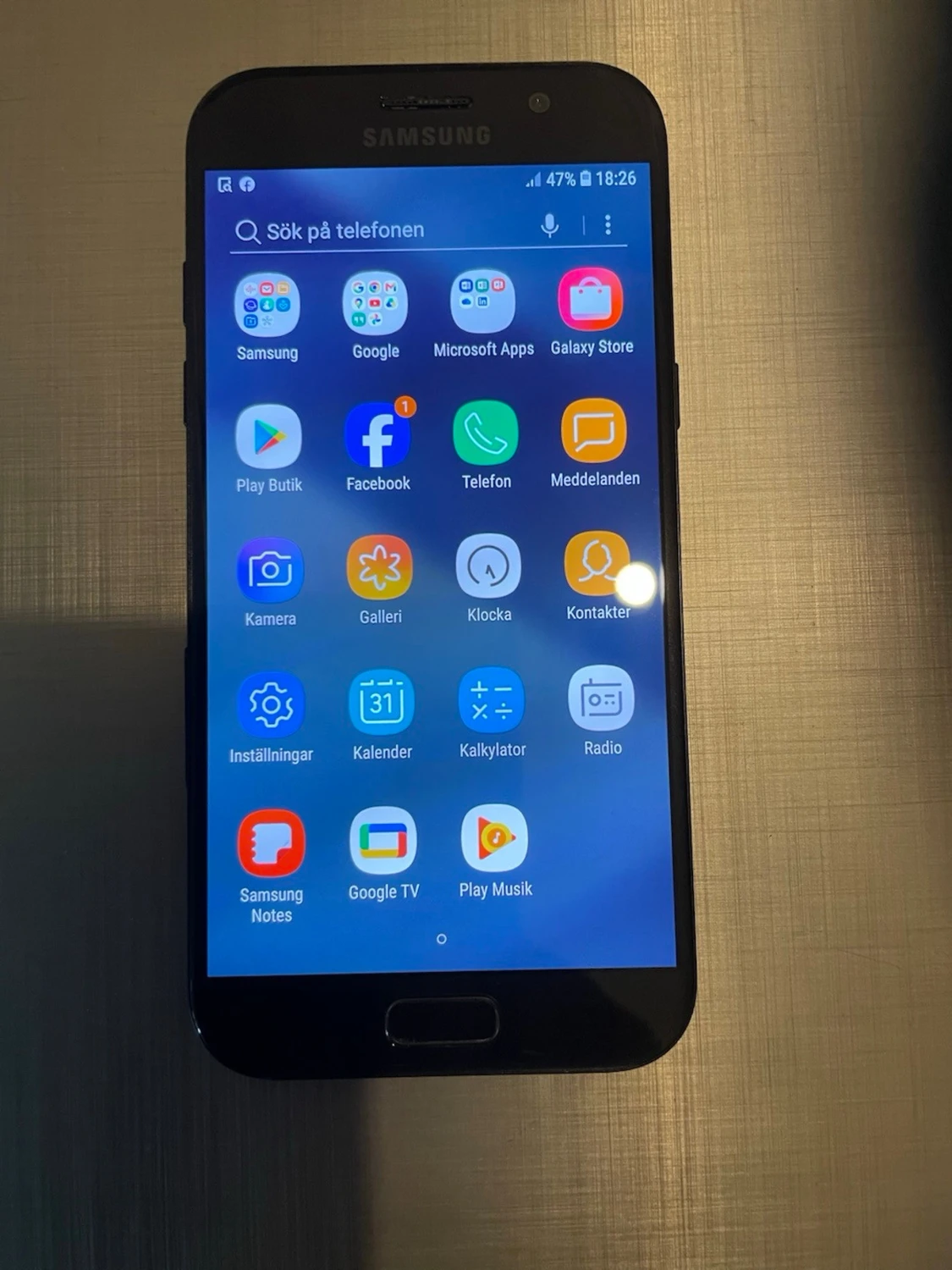 Samsung Galaxy A5 (2017) svart