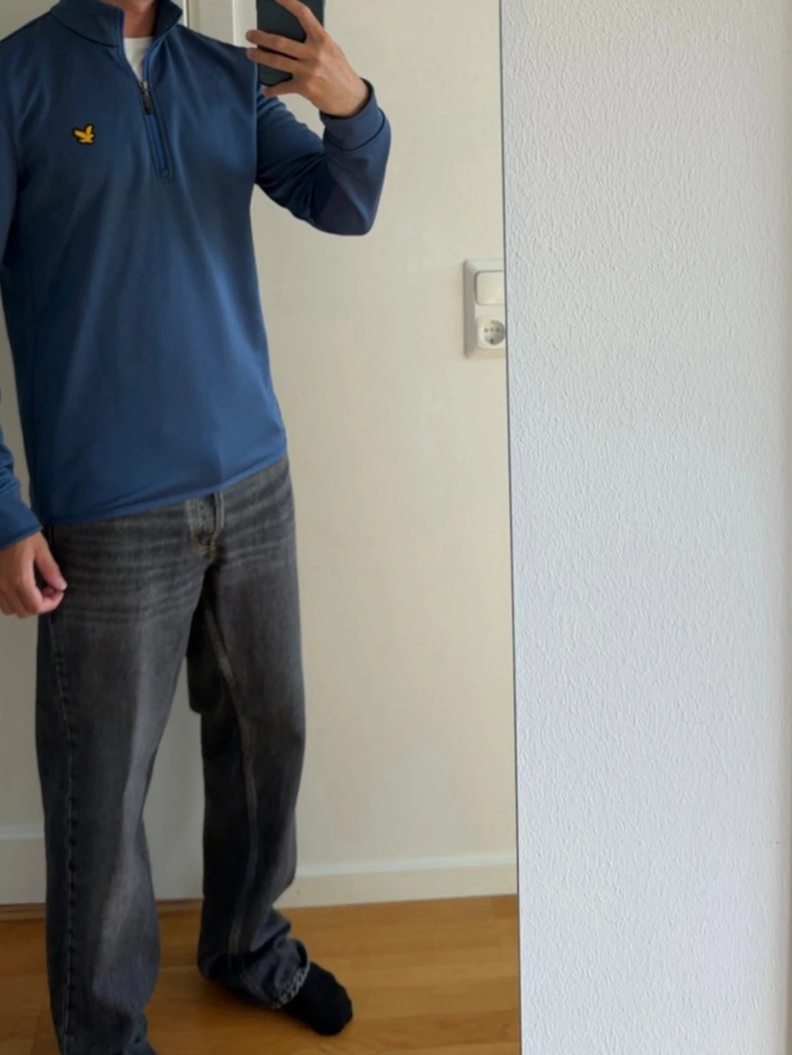 Half zip
