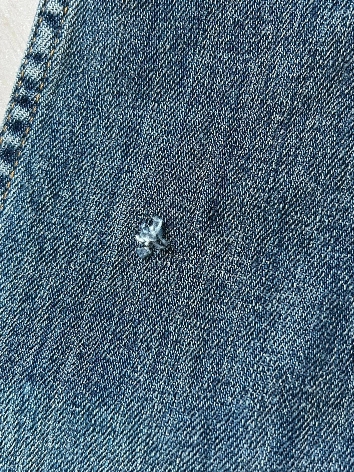 Blå jeans med cool tvätt! - 5