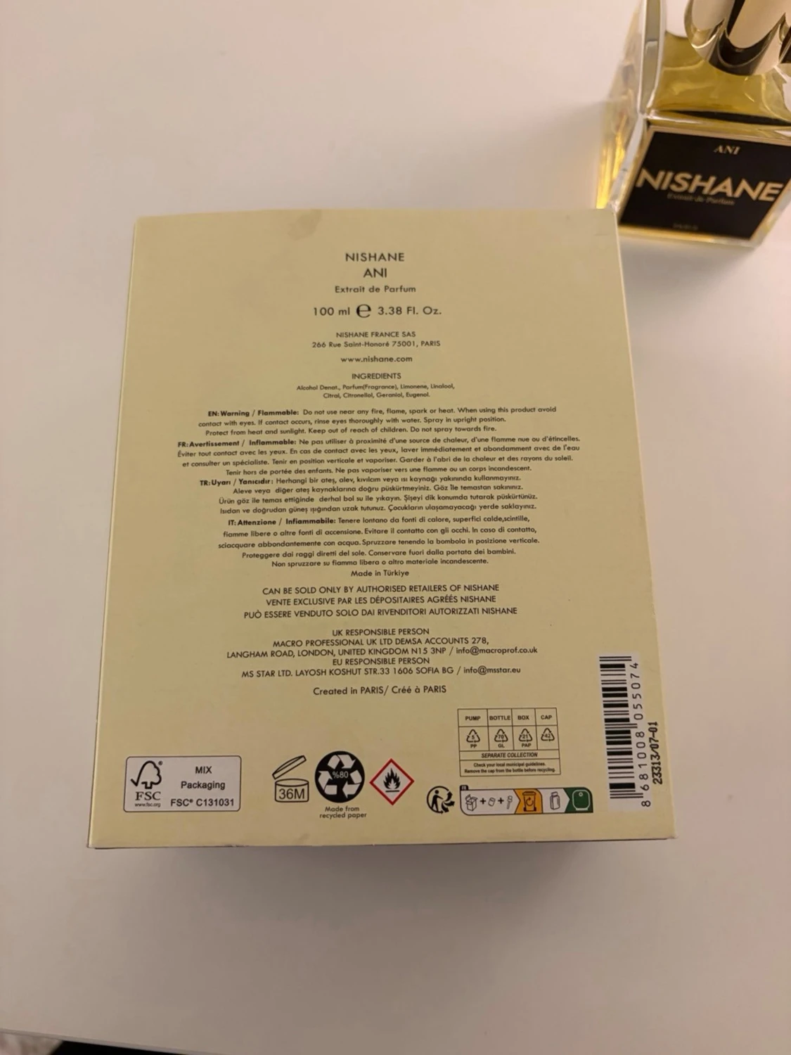 Nishane Ani Extrait de Parfum 100 ml  - 2