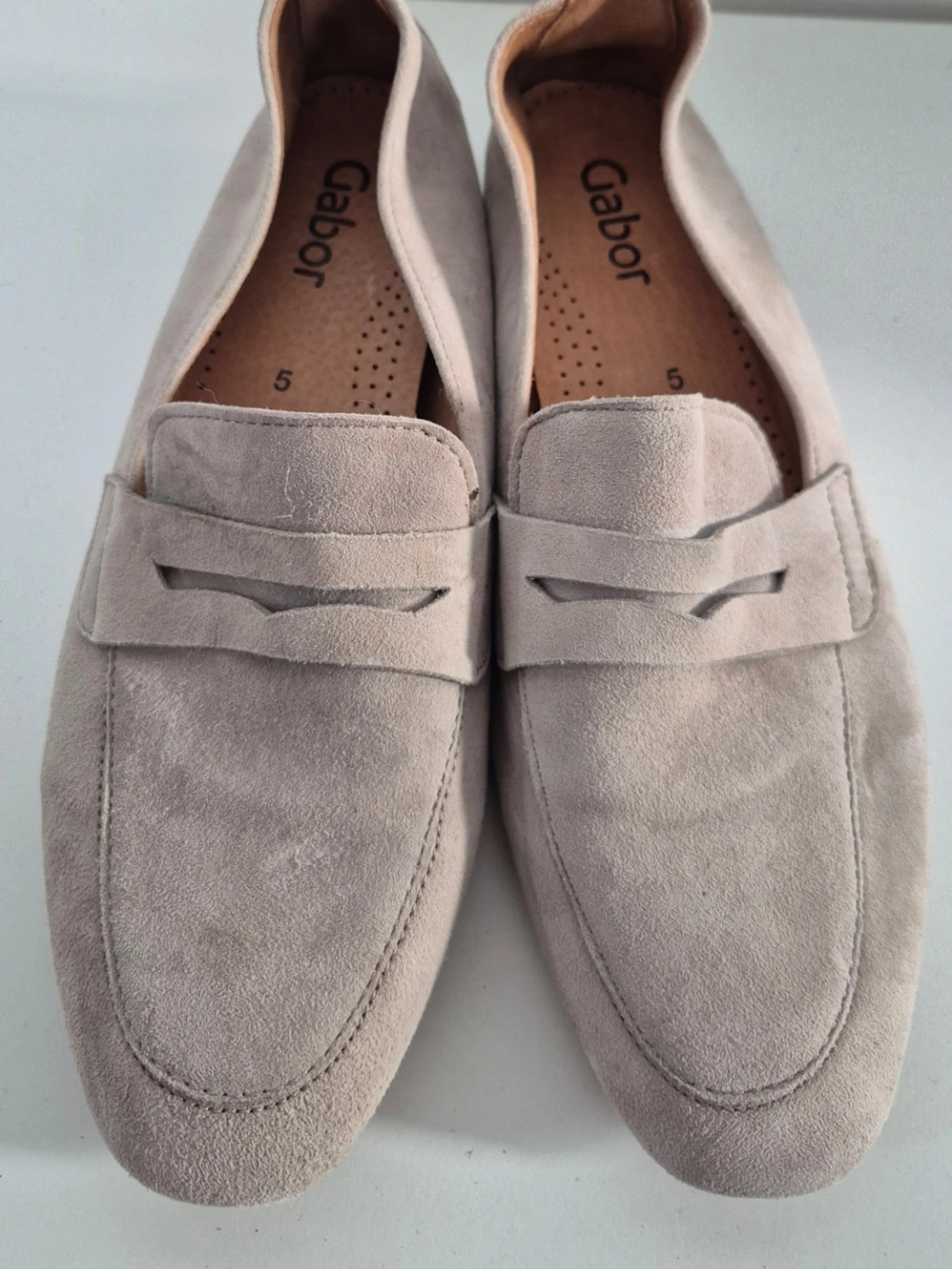 Gabor mocka loafers stl UK 5 innermått 24 cm - 3