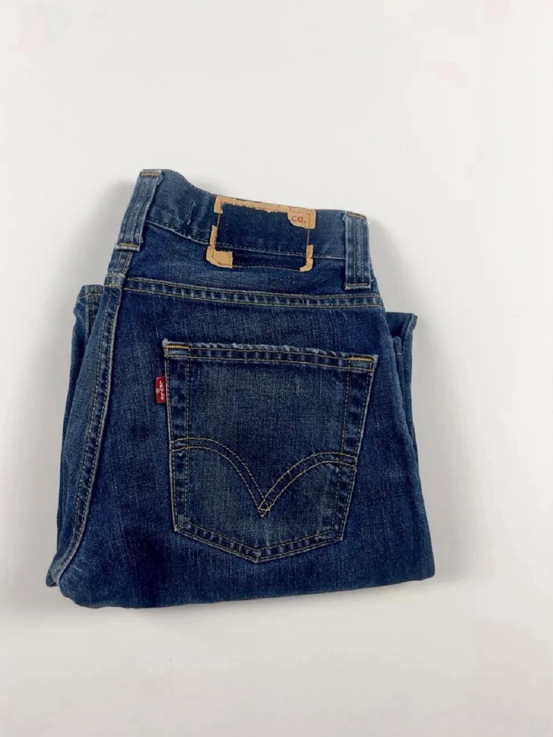 Levi’s 506 Standard Jeans Mörkblå Denim Vintage - 4