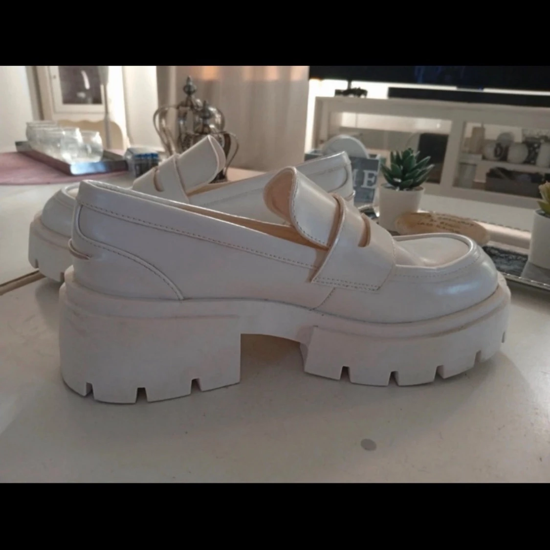 H&M loafers med platåsula