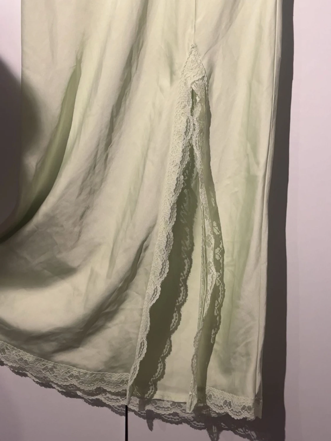 Satin kjol  - 1