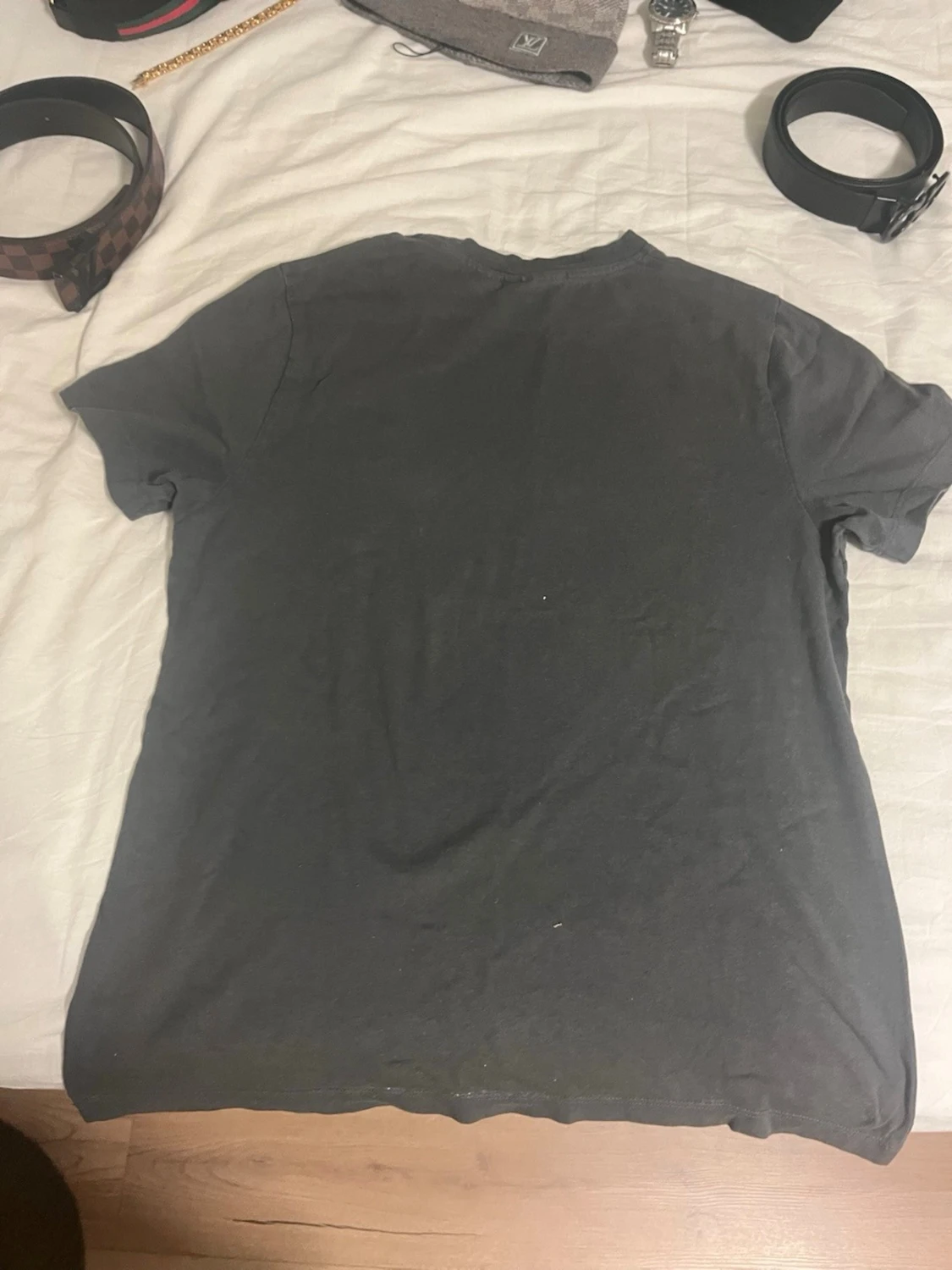Grå Parra t-shirt med grafiskt tryck - 1