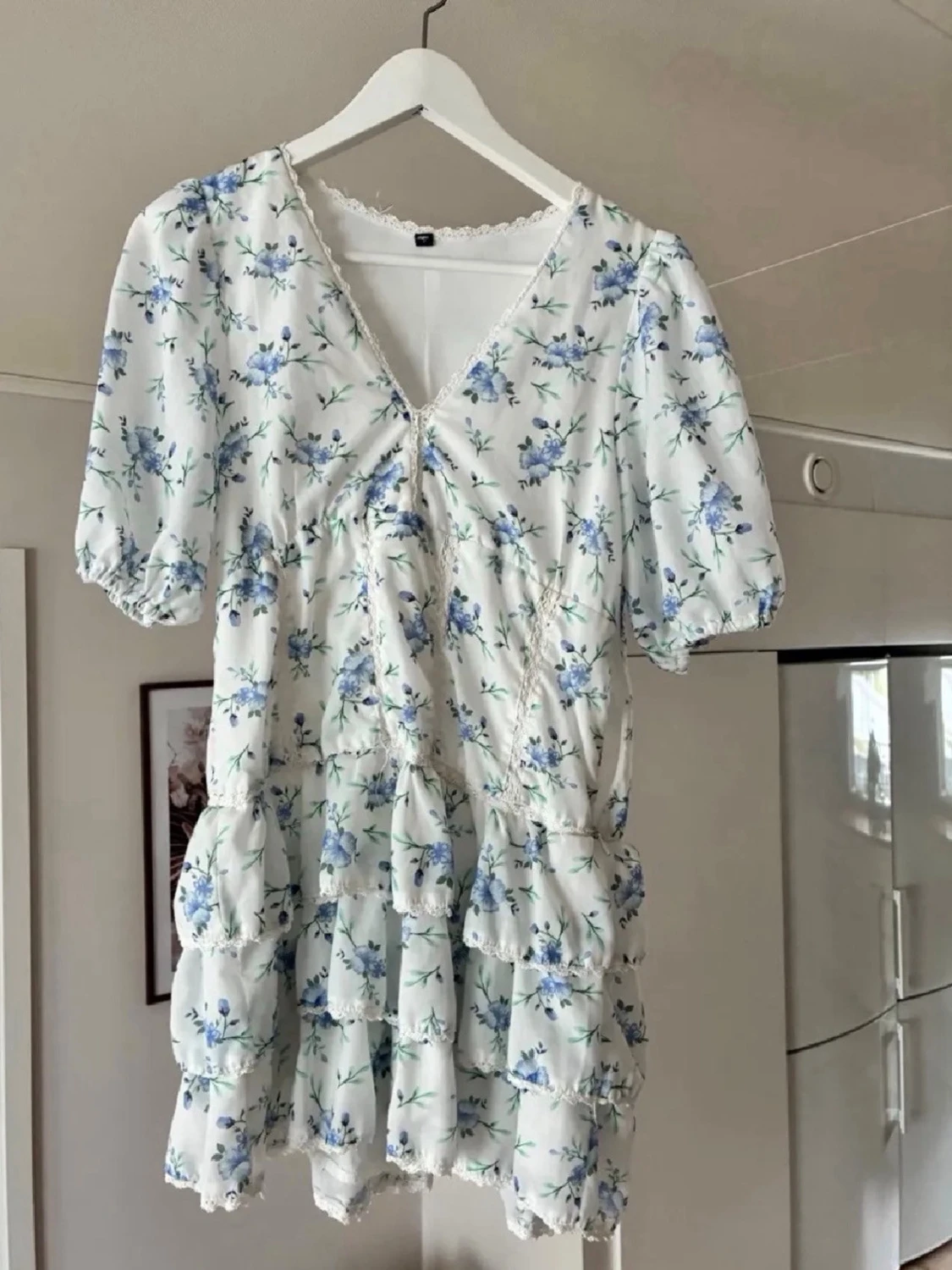 Blommrig klänning💓 - 3