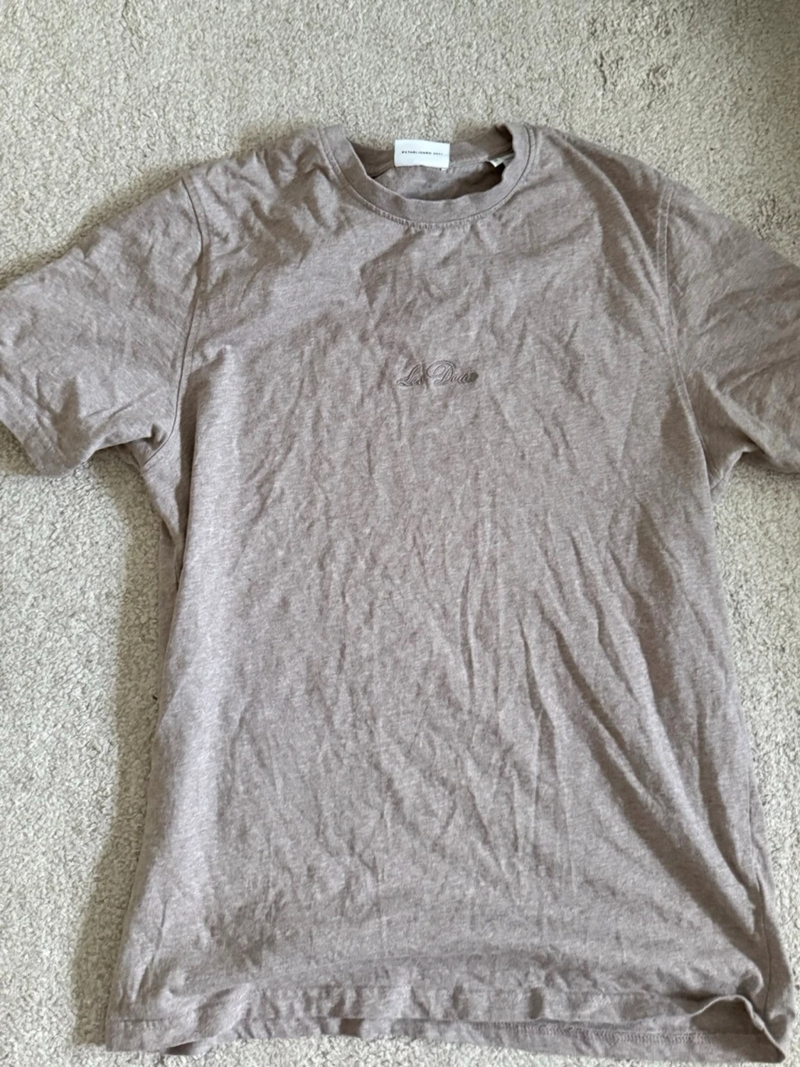 Beige t-shirt från Les Deux