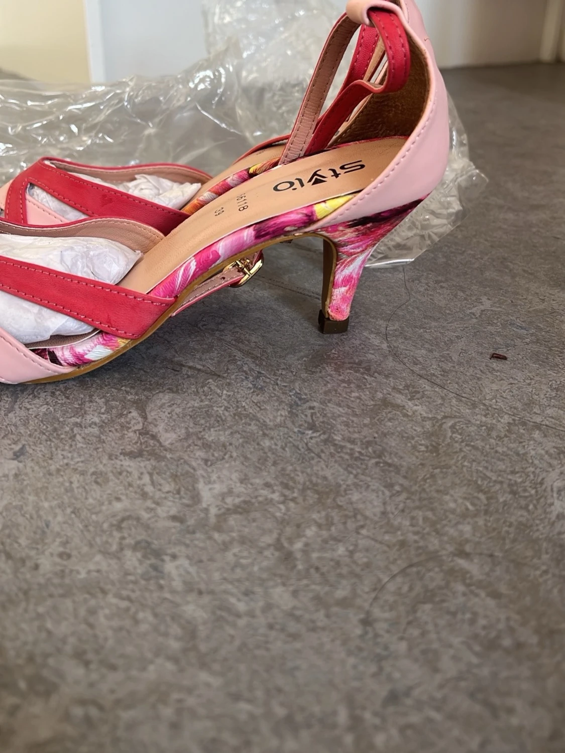 Färgglada pumps - 4