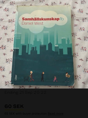 Samhällskunskap 1b av Daniel West - Kursbok i samhällskunskap 1b av Daniel West, utgiven av Liber. 