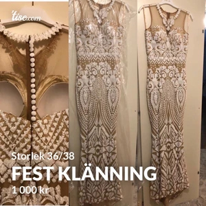 Festklänning - Aldrig använd, väldigt fin
